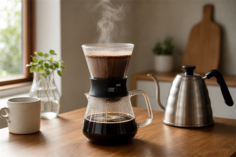 Hario Switch Steeped Pour-Over Recipe: Balanced Hybrid Brew Guide