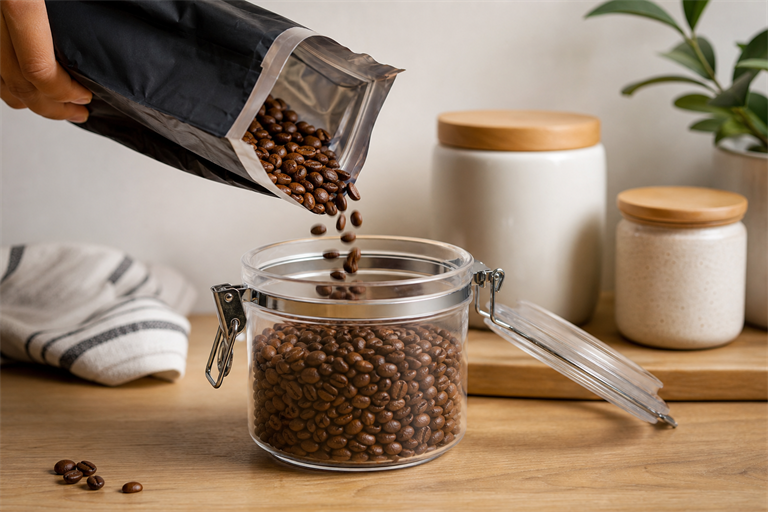 How to Store Opened Coffee Beans Fresh for 4 Weeks at Home